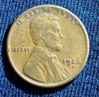 1926 S Lincoln Wheat Small Cent Bronze Circulated San Francisco BN US Coin