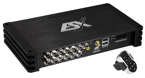 ESX 12ch DSP with HD Audio Player and Digital Remote QE812SP with RC-QE LATEST - Picture 4 of 20