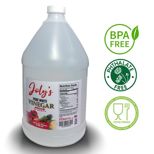 ( 4 Gallons) Joly's-Natural Distilled White Vinegar, 5 % Acidity (Pack of 4) - Picture 7 of 7