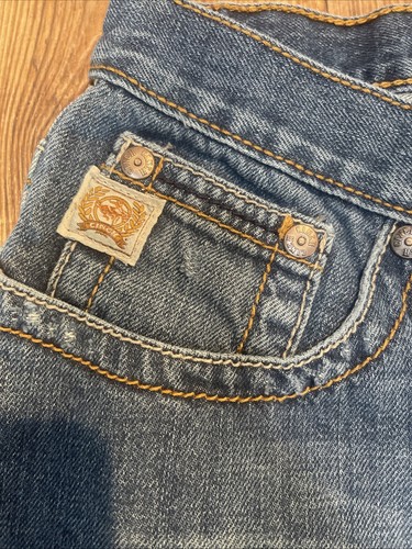 CINCH SILVER LABEL Jeans Men's 30x34 Boot Cut Dark Wash Cowboy Denim - Picture 5 of 10