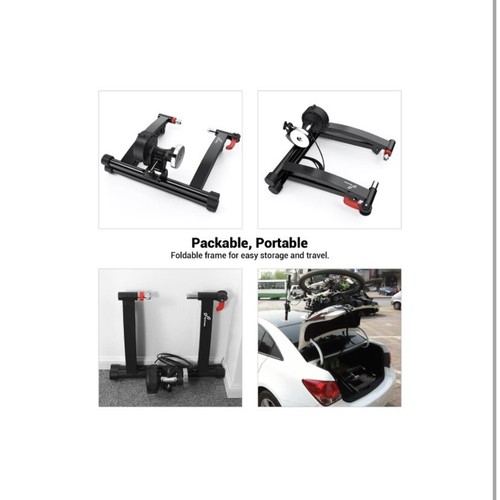 Sportneer Bike Trainer - Magnetic Stationary Bike Stand for 26-28" & 700C Wheels - Picture 9 of 13