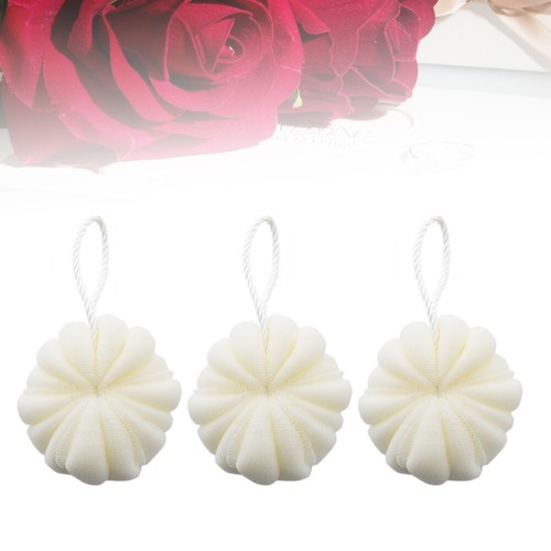 3 Pcs Kürbis-Badekugeln Männer Und Frauen Mesh-Badekugel Duschkugel - Bild 8 von 11