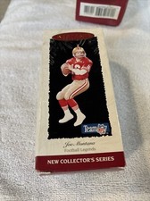 San Francisco 49ers Quarterback Joe Montana Hallmark NFL 1995 Football Ornament