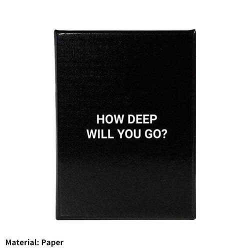 How Deep Will You Go? Questions Card Game, Deep Conversation Cards Game - Picture 5 of 19