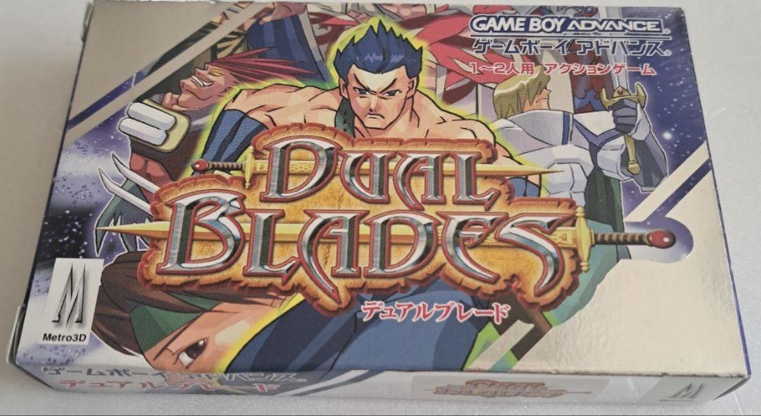 ★【レアソフト】メトロ3Dデュアルブレード ゲームボーイアドバンス（2002） ☆【レアソフト】メトロ3Dデュアルブレード ゲームボーイ