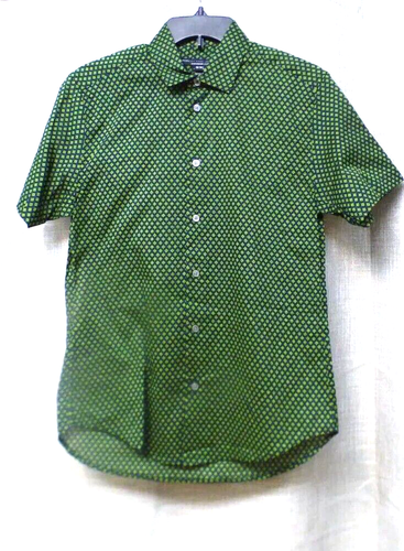 $188.00 Marc by Marc Jacobs Men’s Short Sleeve Shrunken Fit Button Up shirt, XS