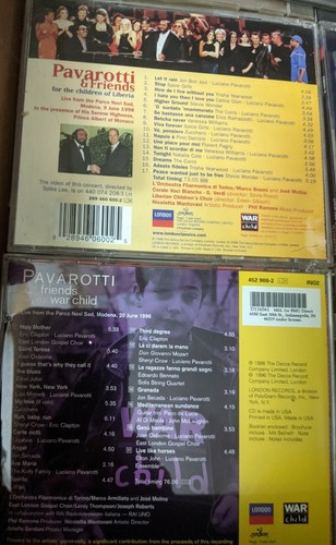 9 Pavarotti CD's Assorted Love Songs, Opera, fund raisers - Imagen 7 de 11