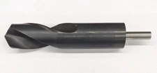 Kromhard 1-7/32" Stub Drill 3/8" Reduced Shank HSS USA