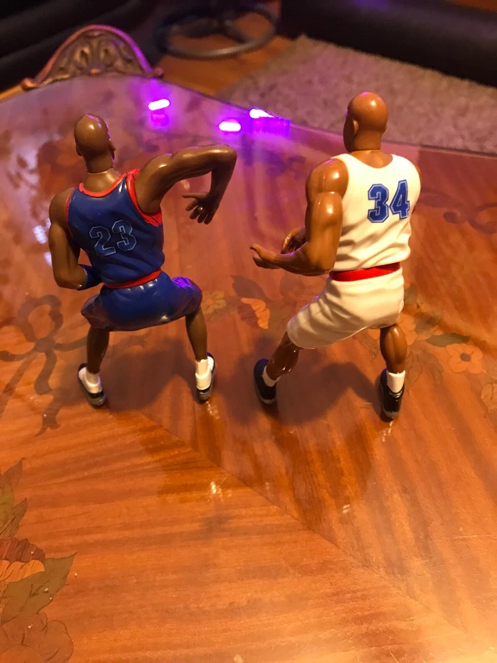 Figuras de acción de la película Space Jam 1996 Michael Jordan, Charles Barkley Foto 4 de 4