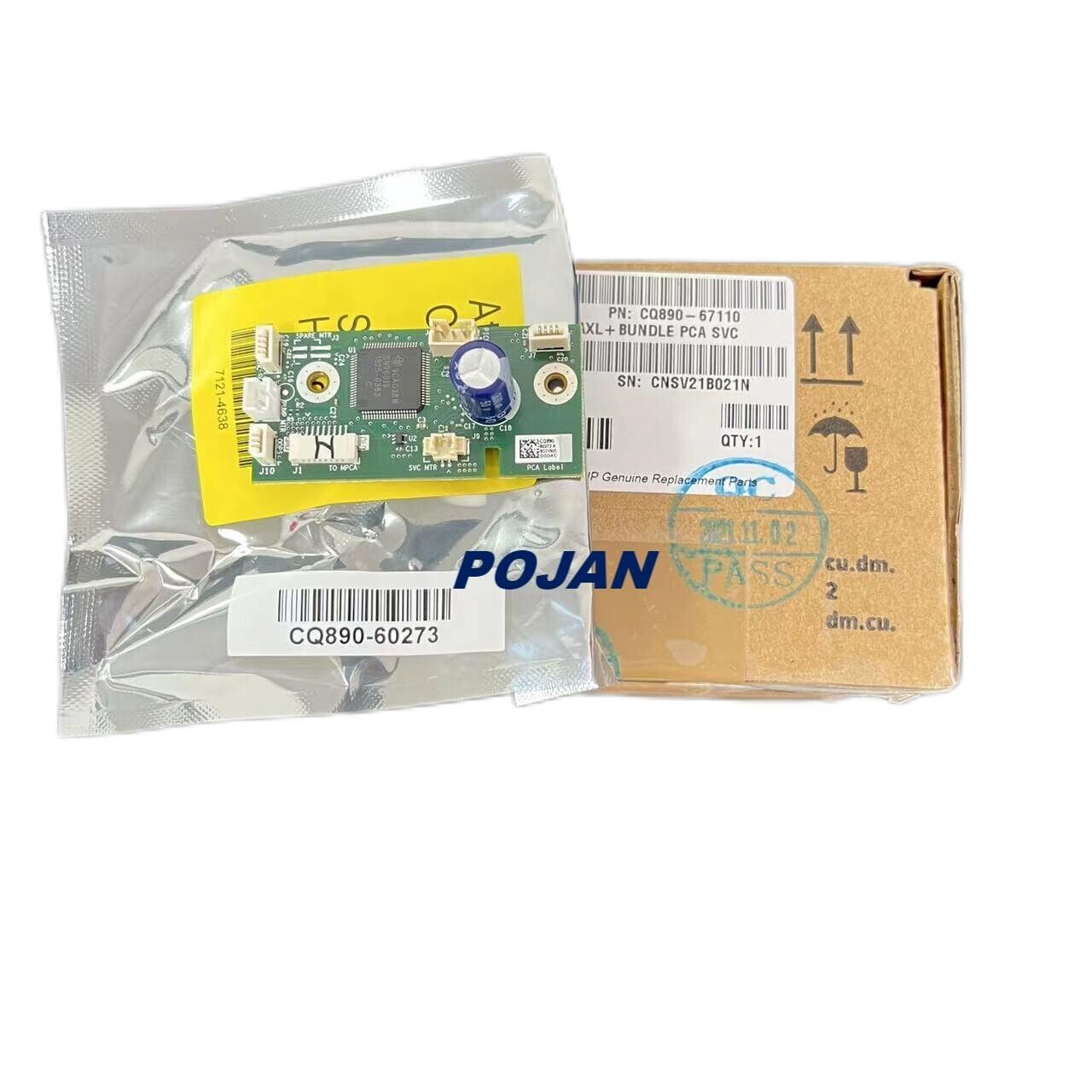Bundle PCA Card CQ890-67110 Fit for HP Designjet T120 T520 Bundle PCA Card CQ890-67110 Fit for HP Designjet T120 T520