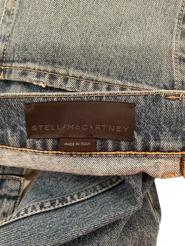 Jeans skinny donna Stella McCartney blu taglia 30 made in Italy denim vita alta - Foto 13 di 22