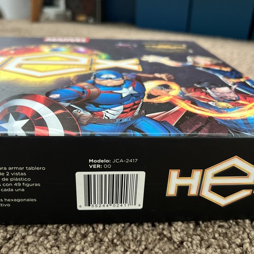 Neu mit Etikett Marvel Hex Brettspiel spanische Version von Novelty Corp - Bild 17 von 21
