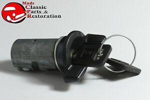 85-90-Jeep-79-85-Corvette-79-88-Camaro-Ignition-Lock-w-Black-Square-Keys-GM-Logo