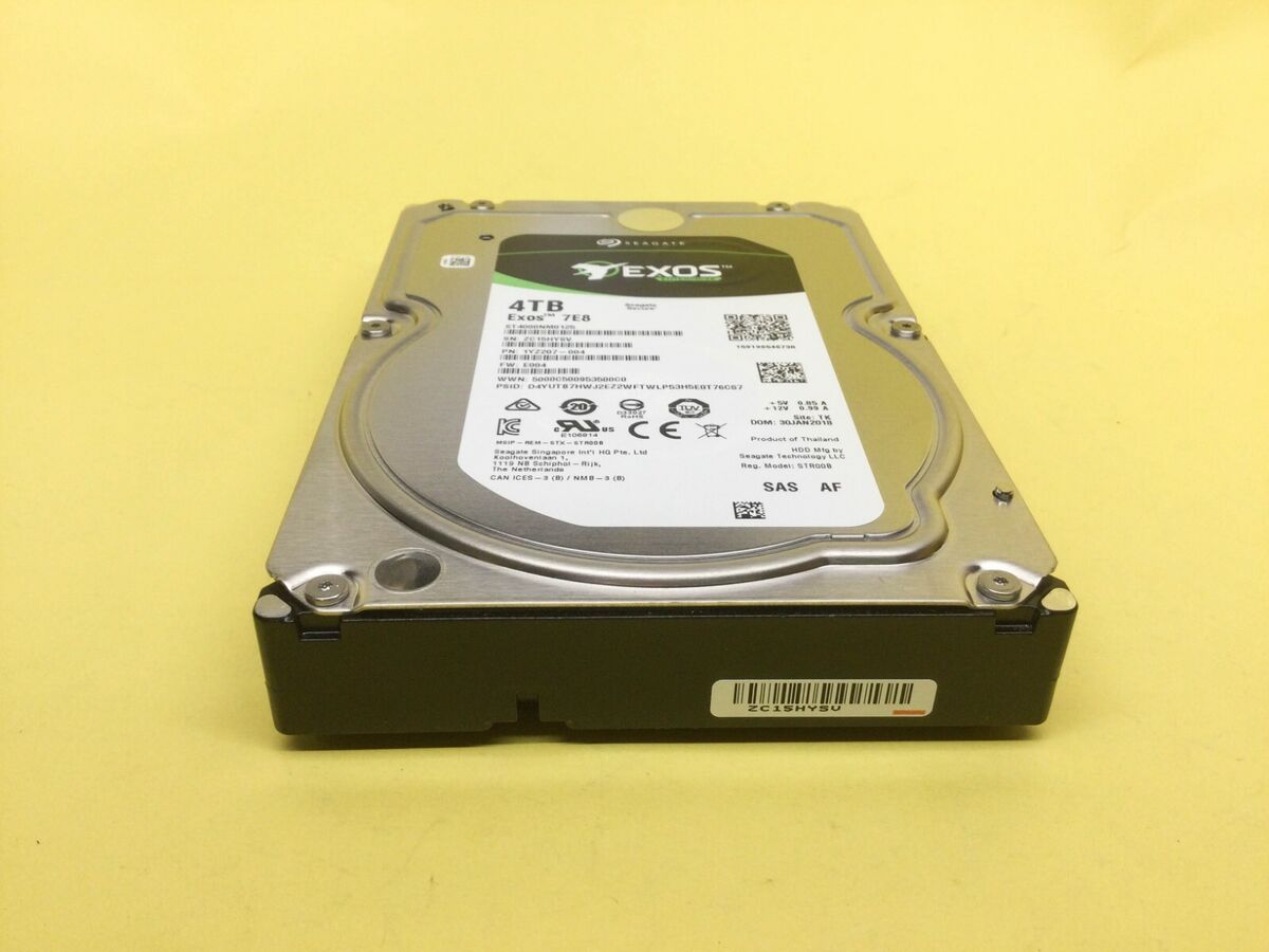SEAGATE EXOS 7E8 4TB 7.2K SAS 3.5'' 12Gb/s 512e HDD SEAGATE EXOS 7E8 4TB 7.2K SAS 3.5'' 12Gb/s 512e HDD