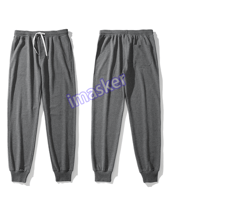 Mens Cotton Pencil Pants Pocket Casual Sports Ankle Trousers Fashion Spring Size - Picture 16 of 34