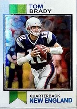 🔥 2024 Topps Composite - 1973 Topps Football Chrome #1973-18 Tom Brady