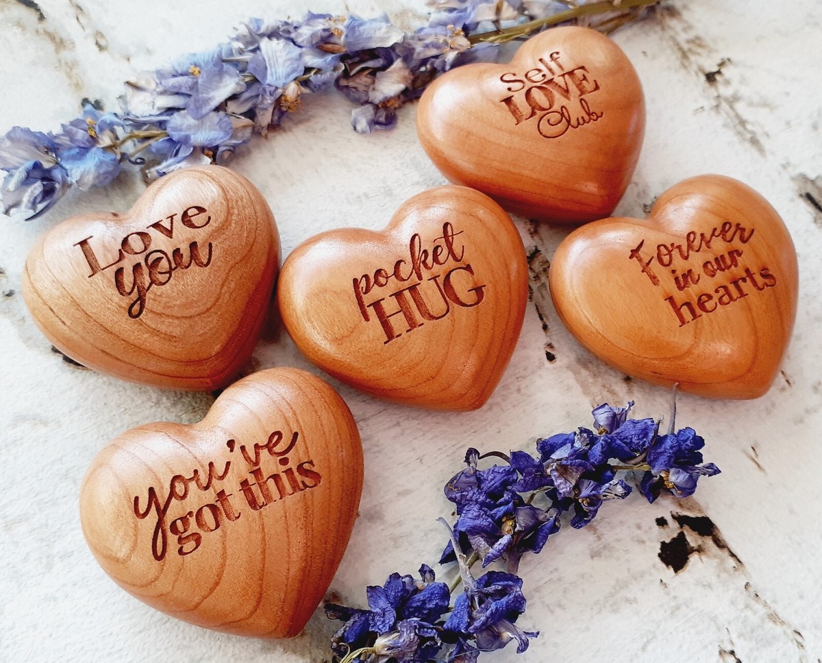 Heart - Laser Cut Out Unfinished Wood Craft Shape HRT4 Heart - Laser Cut Out Unfinished Wood Craft Shape HRT4