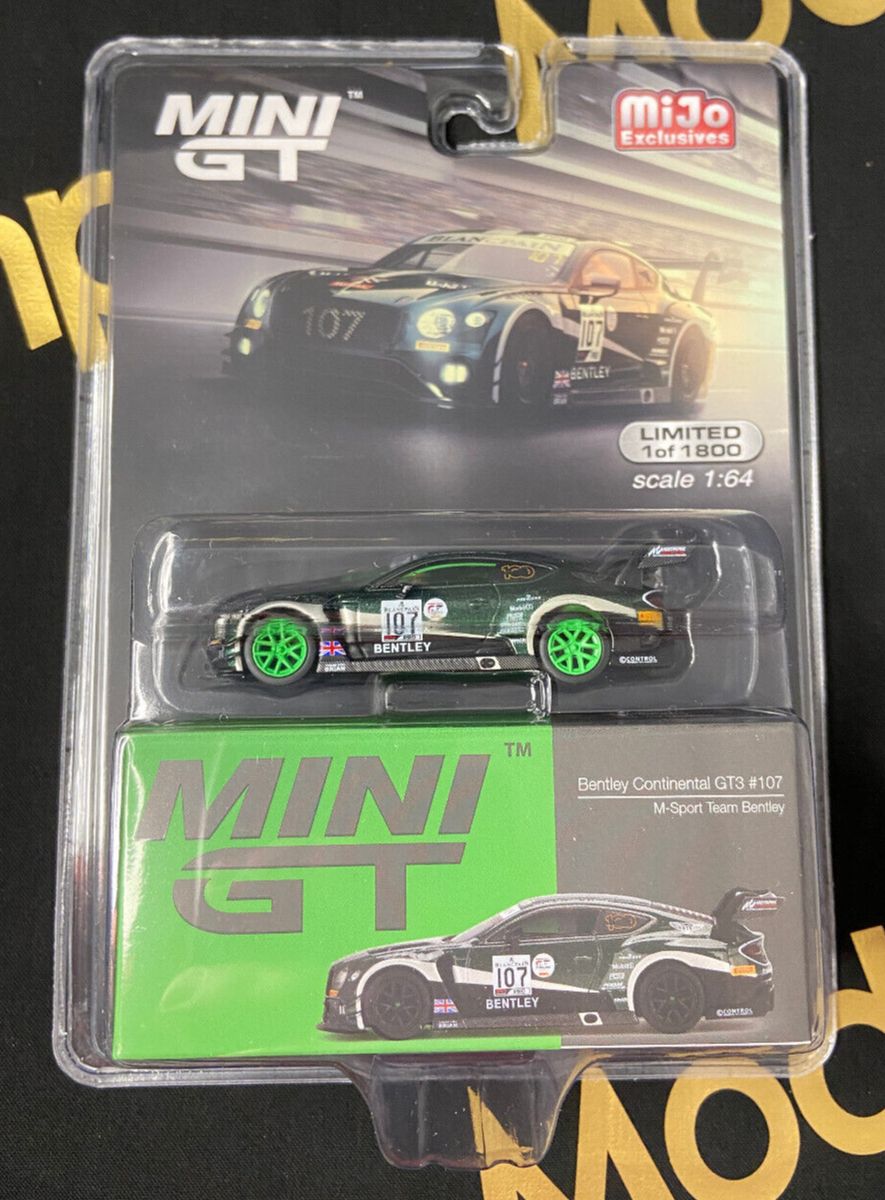 ミニカー MINI GT Bentley Continental GT3 #107 208 MINI GT #208 Bentley Continental GT3 #107 M-Sport Team