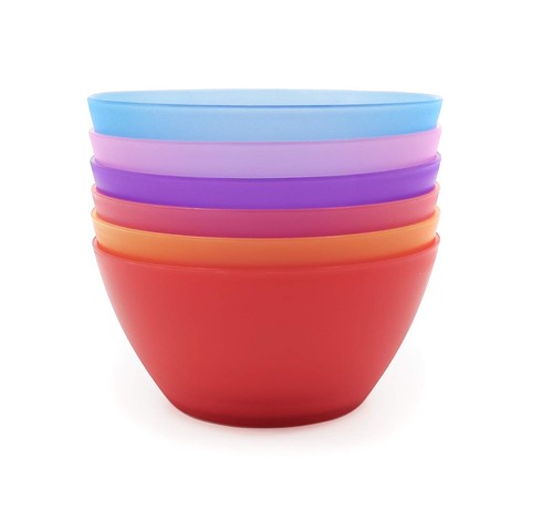 28-ounce Plastic Bowls Unbreakable and Reusable Cereal Bowls Soup Bowls Salad... - Picture 4 of 6