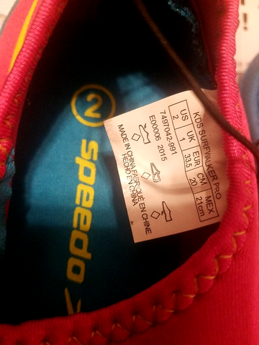 Speedo Kids Surfwalker Pro - Zapatos de Agua - Talla 2 - Océano Fucsia/Hawaiano - Imagen 6 de 8