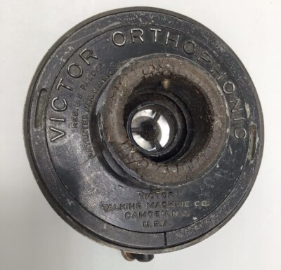 Antique VICTOR ORTHOPHONIC Reproducer WORKS Talking Machine