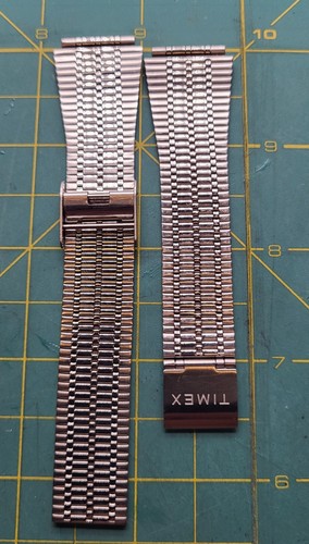 TIMEX - Stainless Steel Mesh Band Fold Over Clasp - 20mm