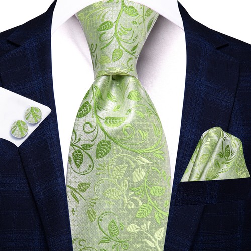 Mens Ties Lot 100 Colors Red Black Blue Gold Solid Paisley Men Tie Set - Picture 92 of 121