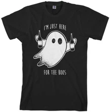 I'm Just Here For The Boos Men's T-Shirt Halloween Drinking
