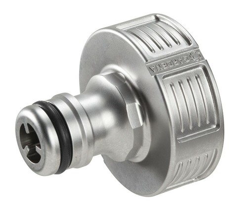 GARDENA Premium Hahnverbinder 33,3 mm Gewinde 1 Zoll 18242 Hahnstück Metall - Picture 3 of 6