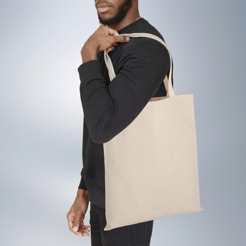 4 Pack Heavy Duty Canvas Tote Bag 12oz Cotton Natural DIY Grocery Bag 15 x 16... - Picture 7 of 7
