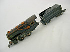 Prewar American Flyer O Gauge Type Xx 2-4-0 Loco w/ whistle and Af Lines Tender