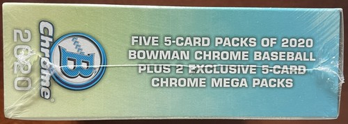 2020 Bowman Chrome Baseball Mega Box - Factory Sealed / Ungeöffnet - Free Shipping - Bild 2 von 5