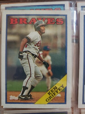 Ken Griffey Baseball Card TOPPS #443 VG! | eBay