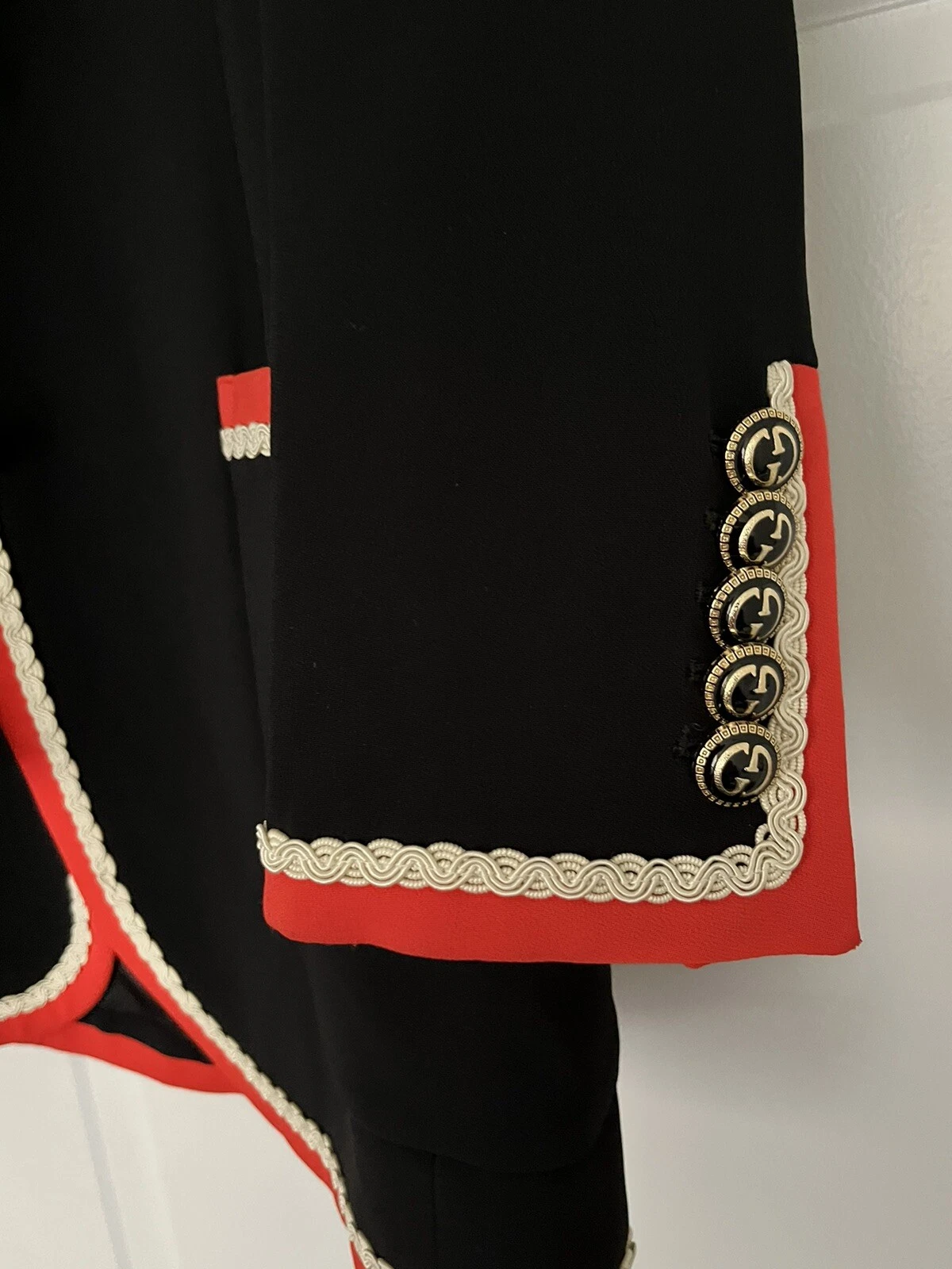 Blazer giacca Gucci Fox Crest Viscosa Nuovo con etichette $3700 Taglia 36 IT (2 US)