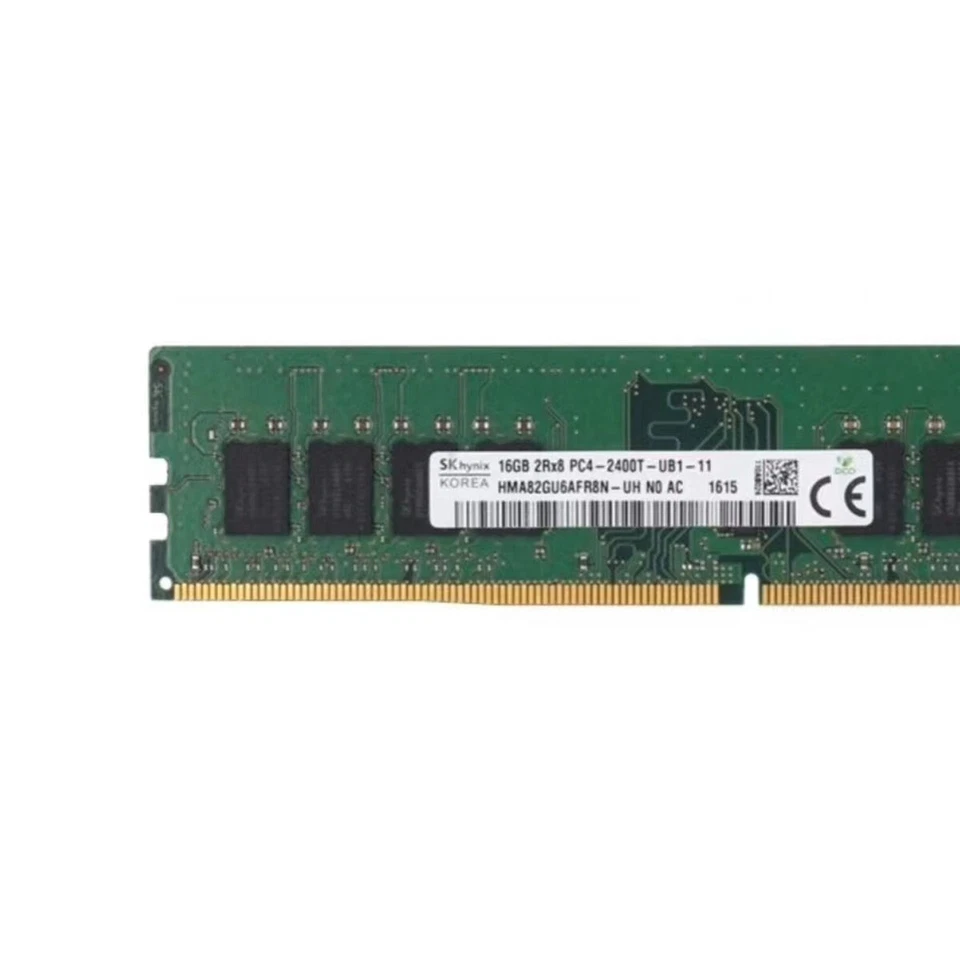 New SK Hynix 16GB DDR4 2400MHz PC4-19200 2RX8 UDIMM Memory Ram HMA82GU6AFR8N-UH - Image 2 of 4