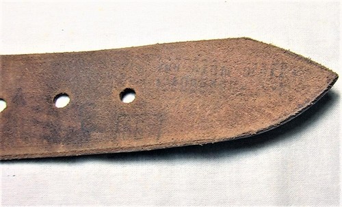 Extrem seltener Original Vintage sowjetischer Generalgürtel Leder russische UdSSR 1980er - Bild 7 von 8