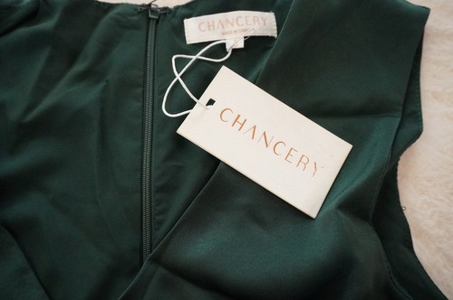 Chancery Formal Dress Size 8 Cailie Emerald Green Maxi Evening Wedding Party - Picture 14 of 20