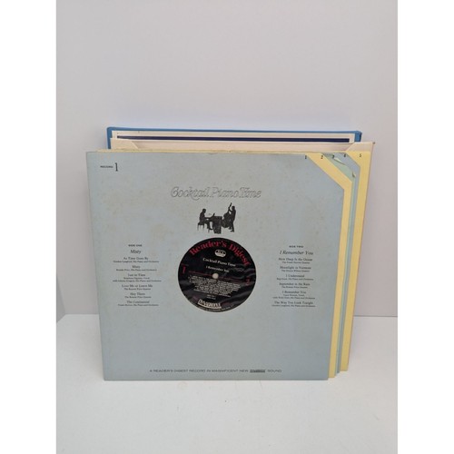 Cocktail Piano Time Reader's Digest Pleasure Programmed 5 LP Set with Case 1970 - Picture 5 of 11
