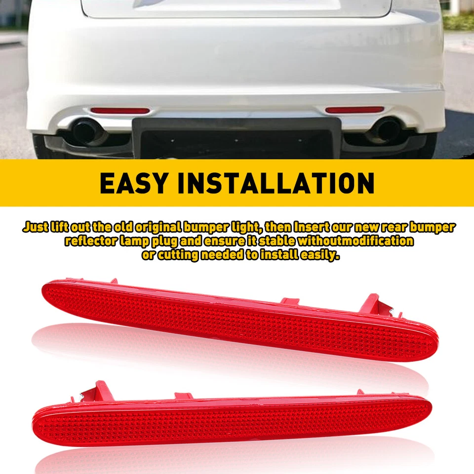 Luces reflectoras parachoques trasero luces para Honda CRV CR-V 2005 2006 izquierda derecha Foto 4 de 4