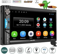 Android 9.0 Multimedia Touch Screen Double DIN Car Navigation Stereo,aboutBit 7 