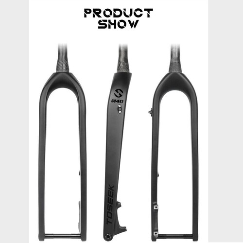 TOSEEK 29 pulgadas Rigid Bike Bucket Axle Horquilla 110*15 mm MTB freno de disco de carbono - Imagen 7 de 15