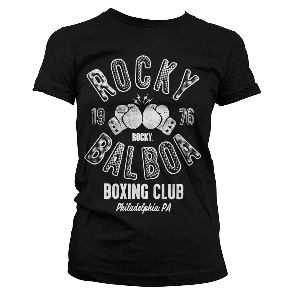 Officially Licensed Rocky Balboa Boxing Club Women's T-Shirt S-XXL Sizes - Image 1 of 1
