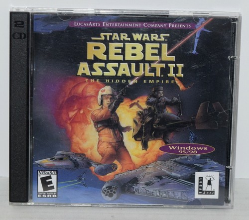 Star Wars Rebel Assault II Hidden Empire PC Spiel Neu KOSTENLOSER VERSAND!!! - Bild 1 von 2