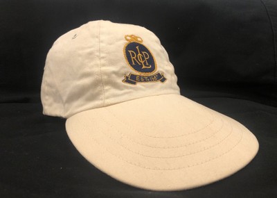 Vintage Polo Ralph Lauren RLPC Long Bill Fitted Hat Crest 1980s 