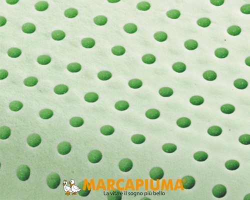CUSCINO BIO MEMORY ALOE ALTO 14 SFODERABILE BIO DOUBLE 2 in 1 Marcapiuma - Imagen 5 de 9