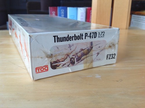 Frog 1:72 Thunderbolt P-47D Fighter-Bomber Vintage Kit No. F232, Sealed - Picture 3 of 5