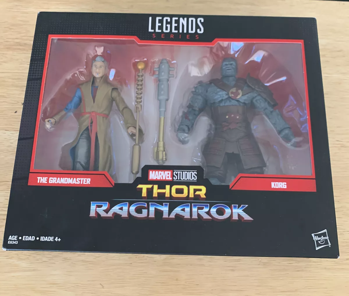 Marvel Comics 80th Anniversary Marvel Legends Grandmaster & Korg Two-Pack