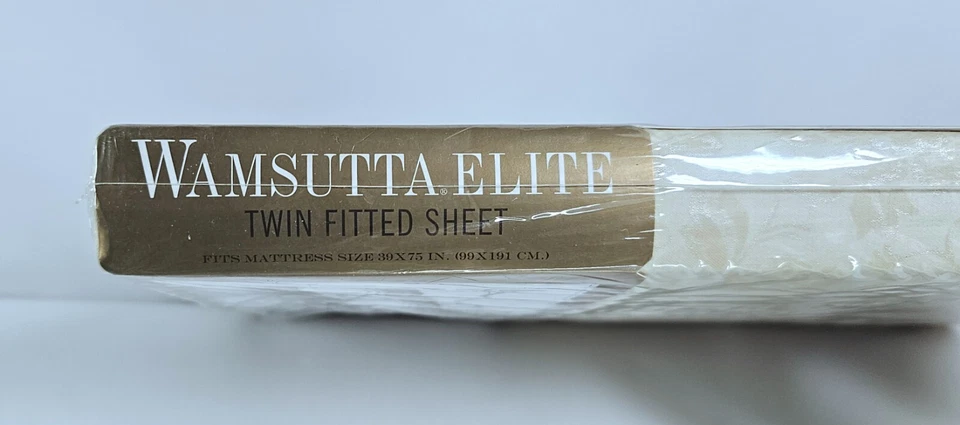 Sábana bajera doble Wamsutta Elite 250 TC 100 % satén algodón pima damasco  Foto 4 de 4