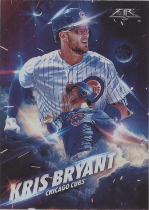 2017 Topps Fire - Kris Bryant #F-1 - 1 of 1