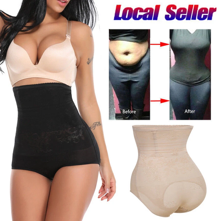UK Women Pull Me In Hold In Pants High Waist Magic Knicker Slimming Body Shaper